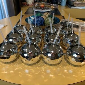 Disco ball cups